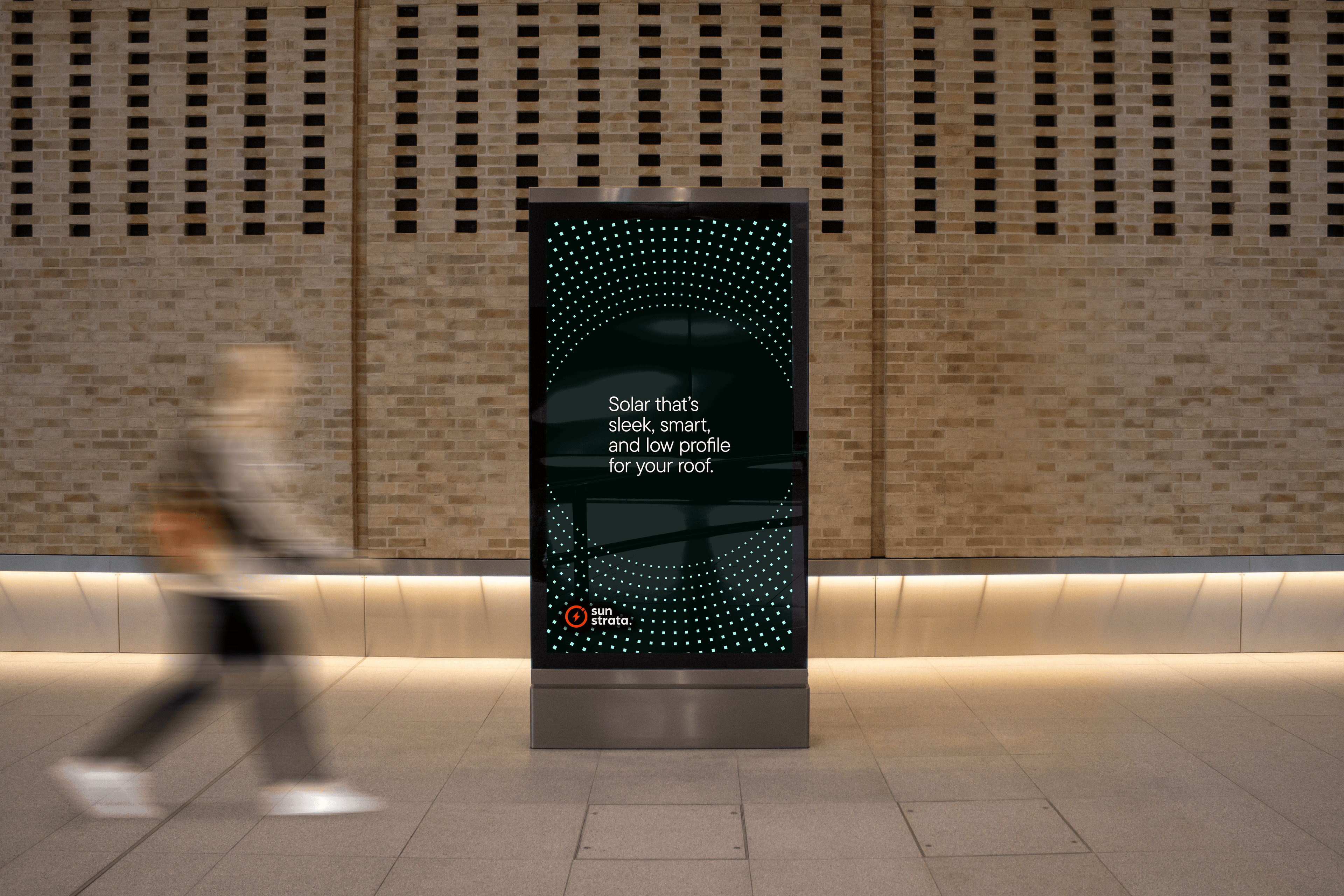 Sunstrata poster design — solar energy rebrand and website design by Mude creative agency Sydney