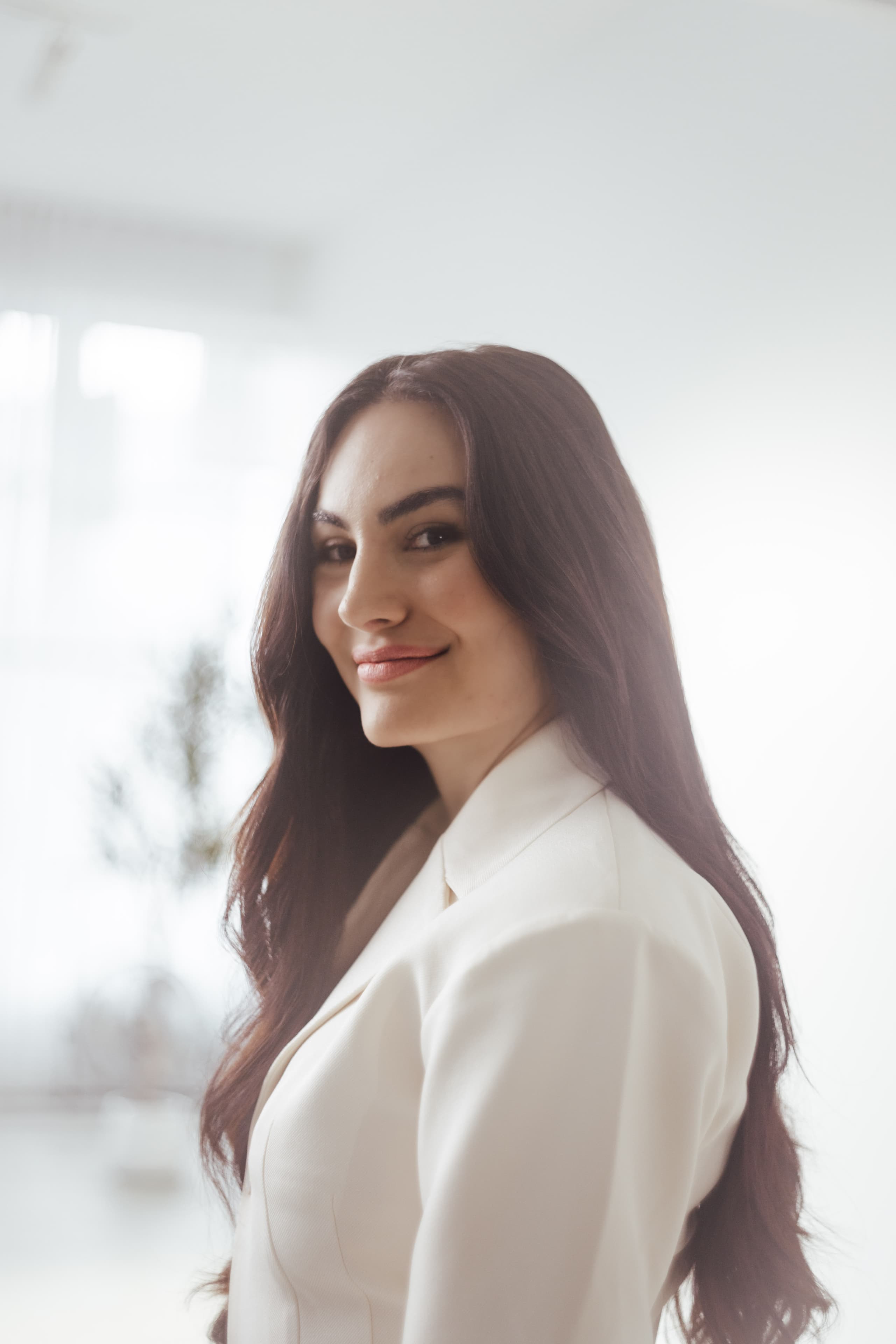 Dr Aya Najmaldeen production photography — personal brand identity and thought leadership by Mude creative agency
