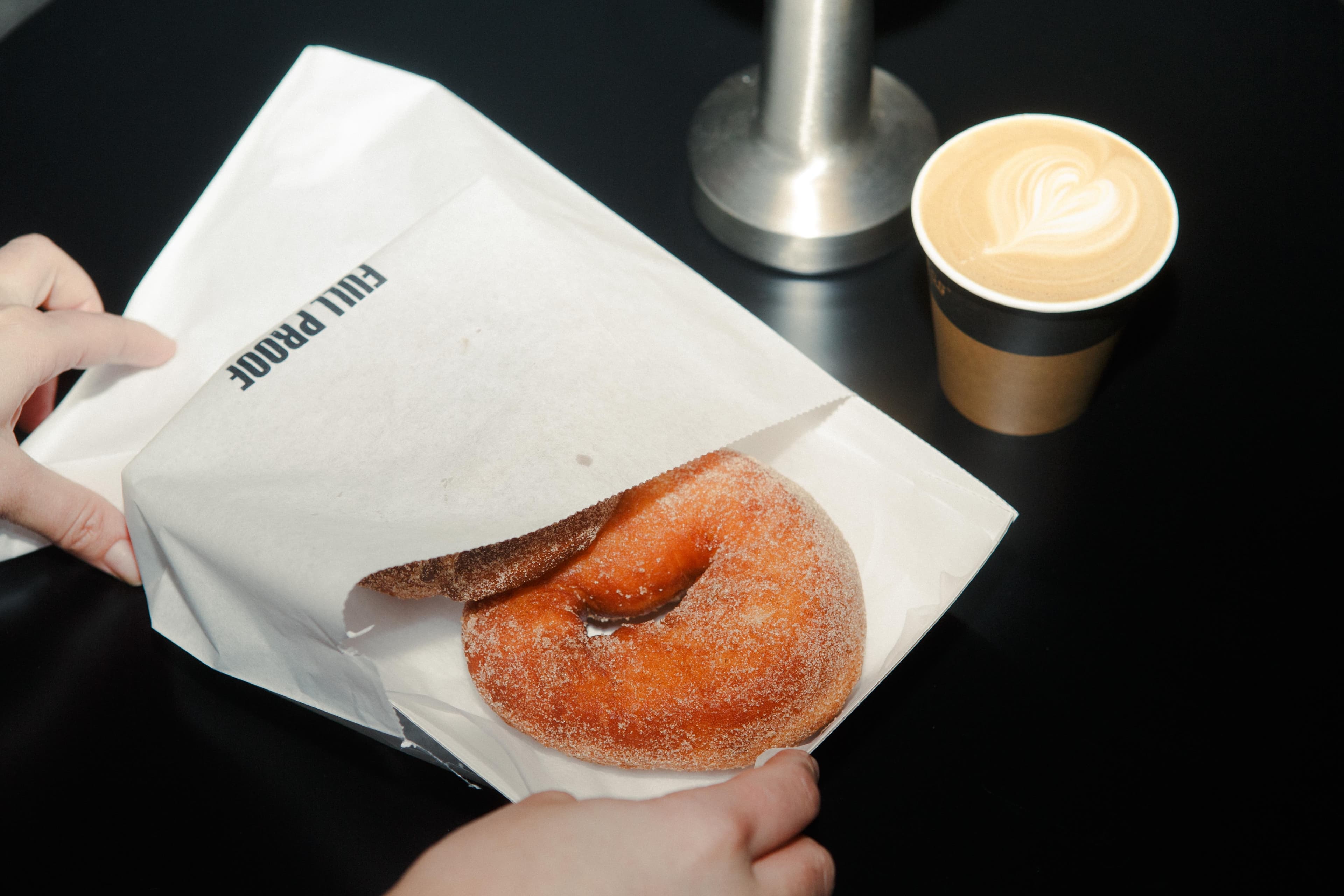 Full Proof creative asset — hospitality brand identity and packaging design by Mude creative agency Potts Point Sydney