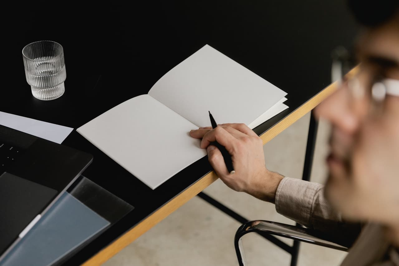 <p>Brand strategist working through cultural posture questions — the kind of thinking work behind cultural brand strategy and the status game in brand decisions.</p>